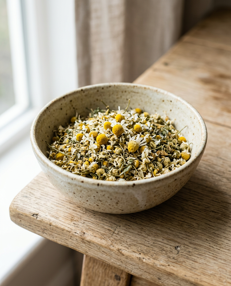 Chamomile Vertical Stack Image